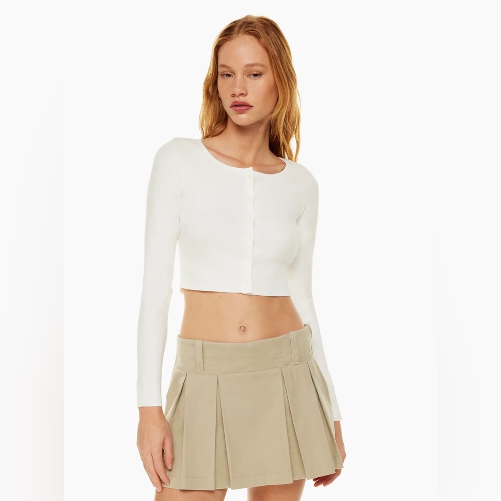 Sunday Best Aritzia Izzy Cardigan Cream Small